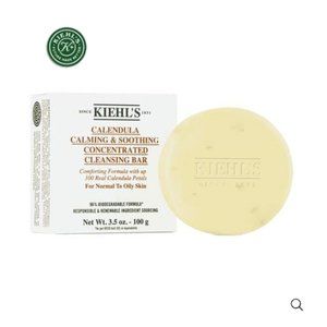 BRAND NEW Kiehl's Calendula Calming & Soothing Concentrated Facial Cleansing Bar